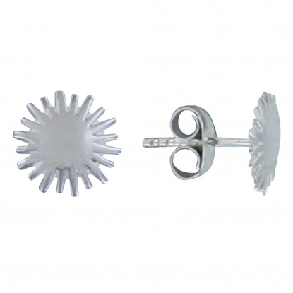 Boucles d'Oreilles Argent Rayon de Soleil