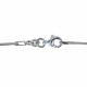 Chaine Argent Omega Semi Rigide 