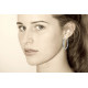 Boucles d'Oreilles Argent Moyennes Créoles Rondes 4cm