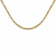 Collier Plaqué Mailles Rectangles