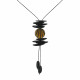 Collier Lamelles et Cercle Tagua