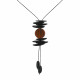 Collier Lamelles et Cercle Tagua