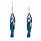 Boucles d'Oreilles Pluma en Tagua