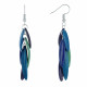 Boucles d'Oreilles Pluma en Tagua
