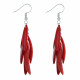 Boucles d'Oreilles Pluma en Tagua