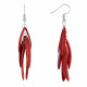Boucles d'Oreilles Pluma en Tagua