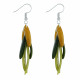 Boucles d'Oreilles Pluma en Tagua