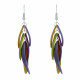 Boucles d'Oreilles Pluma en Tagua