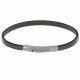 Bracelet Homme Cuir Simple Fermoir Acier Inoxydable