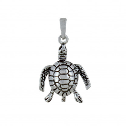 Pendentif Argent Tortue des Galápagos