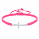 Bracelet Argent Croix Lien Tréssé - Classics