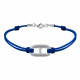 Bracelet Lien Argent Maille Marine