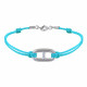 Bracelet Lien Argent Maille Marine
