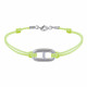 Bracelet Lien Argent Maille Marine