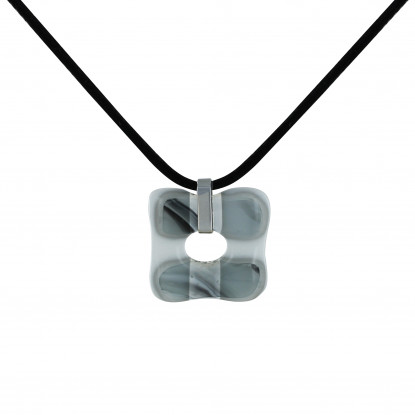 PHOTO Petit Donuts Pâte de Verre Noir