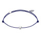 Bracelet Lien Petite Perle Argent
