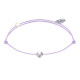 Bracelet Lien Petite Perle Argent