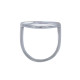 Bague Argent Cercle Ajouré