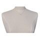 Collier Plaqué Or 5 Strass Ovale et Ronds
