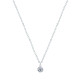 Collier Chaine Argent et Strass