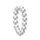 Bague Argent Perles Rondes