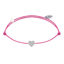 Bracelet Lien Argent 925 Mini Coeur