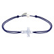 Bracelet Lien Petite Croix en Nacre