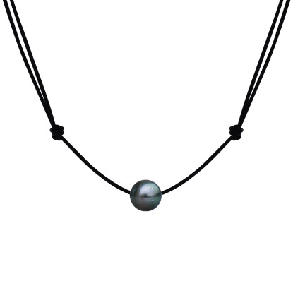 Collier Mixte Lien Perle de Tahiti