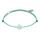 Bracelet Lien Mini Coeur en Nacre