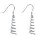 Boucles d'Oreilles Argent Cône Tourbillon