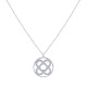Collier Argent Moyenne Fleur de Barcelone