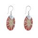 Boucles d'Oreilles Argent Disque Etoile de Mer