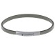 Bracelet Homme Cuir Simple Fermoir Acier Inoxydable - 19cm