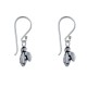 Boucles d'Oreilles Argent Abeille
