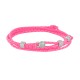 Bracelet Homme Métal Argenté Cubes Fermoir Bouton et Lien en Paracorde