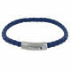 Bracelet Homme Cuir Tréssé Rond 19cm
