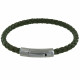 Bracelet Homme Cuir Tréssé Rond 19cm
