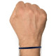 Bracelet Homme Cuir Tréssé Rond 19cm