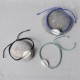 Bracelet Argent Cauris Lien Tréssé