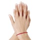 Bracelet Femme Cuir Tréssé Rond 18cm