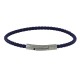 Bracelet Femme Cuir Tréssé Rond 18cm