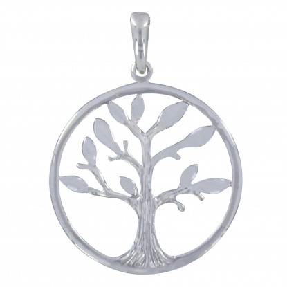 Pendentif en Argent Arbre de la Vie