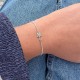 Bracelet Argent Mini Étoile