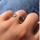 Bague Argent Deux Anneaux