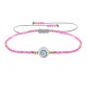 Bracelet Lien Oeil de Sainte Lucie et Petites Perles Brillantes