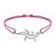 Bracelet Lien Argent Salamandre