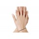 Bracelet Femme Cuir Simple Plat Fermoir Acier Inoxydable