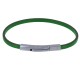 Bracelet Femme Cuir Simple Plat Fermoir Acier Inoxydable