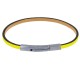 Bracelet Femme Cuir Simple Plat Fermoir Acier Inoxydable