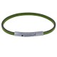 Bracelet Femme Cuir Simple Plat Fermoir Acier Inoxydable